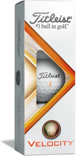 Miniatura 6 de Pelotas de golf Titleist Velocity Blanco