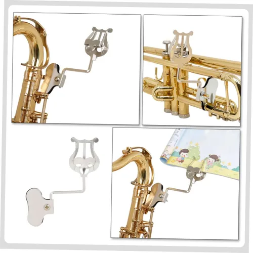 Miniatura 7 de Carpeta de partituras de música de marchas de música Clip de papel de música Clip de partitura de música Soporte de partitura de música Clip de nota