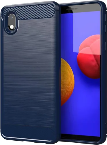 Miniatura 97 de Funda EUAGVQY para Samsung A70 Galaxy A70, Funda de Fibra de Carbono de TPU Blanda Antideslizante Duradera y Ligera, Funda Protectora para Samsung
