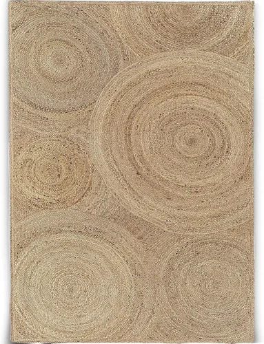 Miniatura 3 de Collection - Alfombra de pasillo de yute natural de 3 x 10 pies, para corredor de cocina, pasillo, interior, beige hueso, NR-04-3x10 pies Beige