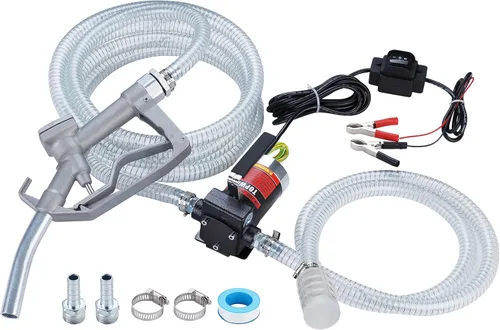 Miniatura 8 de TOPWAY Bomba de combustible de gasolina de 110 V CA, bomba de transferencia de aceite autocebante de 3.7 GPM con mango, bombeo reversible