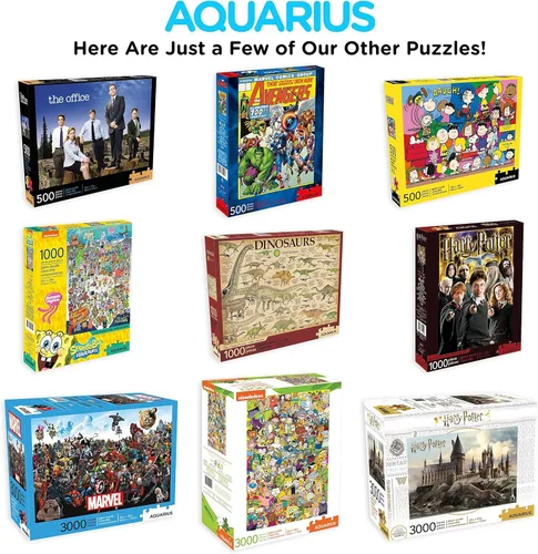 Miniatura 6 de AQUARIUS DC Comics Puzzle Retro Cast (rompecabezas de 1000 piezas) – Mercancía y coleccionables con licencia oficial de DC Comics – Sin