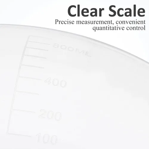 Miniatura 3 de EXCEART Bandeja plástica de la báscula de cocina 7,3 pulgadas de peso ligero de la balanza de Digitaces Pan para la comida y el pequeño artículo que