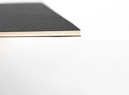 Miniatura 5 de DSTELIN Cuaderno de espiral en blanco de 10 x 7.5 pulgadas, 3.53 oz/m², paquete de 2, tapa suave, cuaderno de bocetos, 50 páginas/25 hojas, (negro)