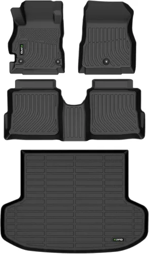 Miniatura 34 de Alfombrillas y revestimiento para maletero para Jeep Grand Cherokee L 2021-2025 (6 pasajeros, sin consola central) con respaldo, revestimientos