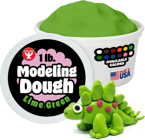 Miniatura 23 de Hygloss Masa de Modelado para Jugar para Niños – Masa Sensorial Segura y No Tóxica para Artes y Manualidades – Tubo de 1 lb – Arcilla de Jugar