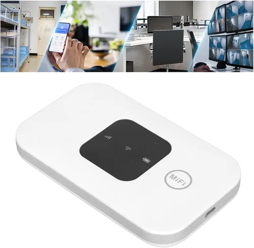 Miniatura 6 de Hotspot móvil 4G LTE, enrutador portátil con ranura para tarjeta SIM, WiFi de bolsillo de alta velocidad para viajes de oficina de negocios, soporta