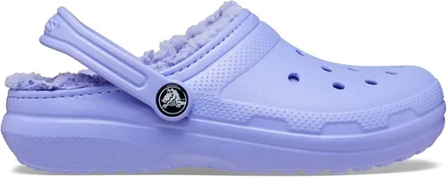Miniatura 4 de Crocs - Zuecos infantiles unisex con forro, clásicos
