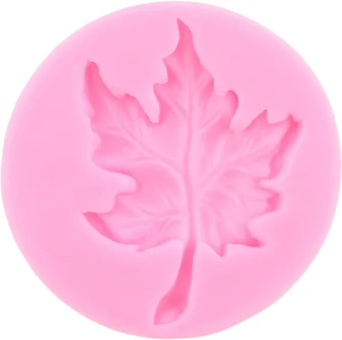 Miniatura 8 de Mujiang Molde de silicona con diseño de hojas de arce para otoño, con temática de Acción de Gracias, molde de silicona de hoja de arce
