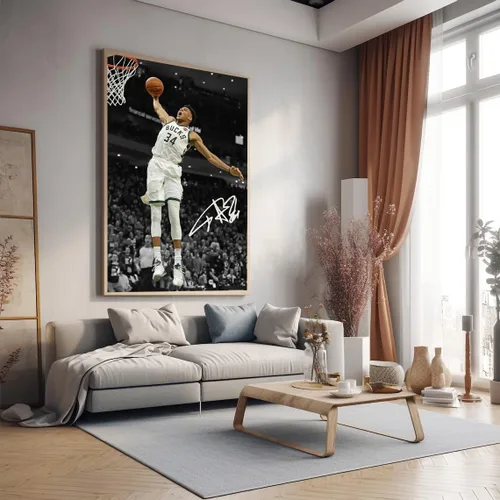 Miniatura 78 de Póster firmado de la superestrella de baloncesto Victor Wembanyama para niños, para la habitación de los fanáticos, decoración de pared, pósteres