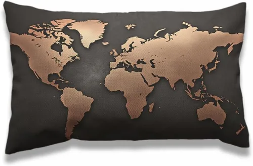 Miniatura 24 de AOYEGO Funda de almohada decorativa 12x20 pulgadas con diseño de aguacate haciendo ejercicio con aro hula hoop, fundas de almohada rectangulares