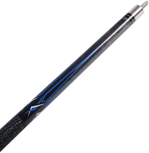 Miniatura 3 de Cuesoul Juego de taco de billar de madera de arce de 58 pulgadas, 19 oz/20 oz, punta de 11.5 mm/13 mm [peso ajustable] 19oz-Azul Luna+FUNDA