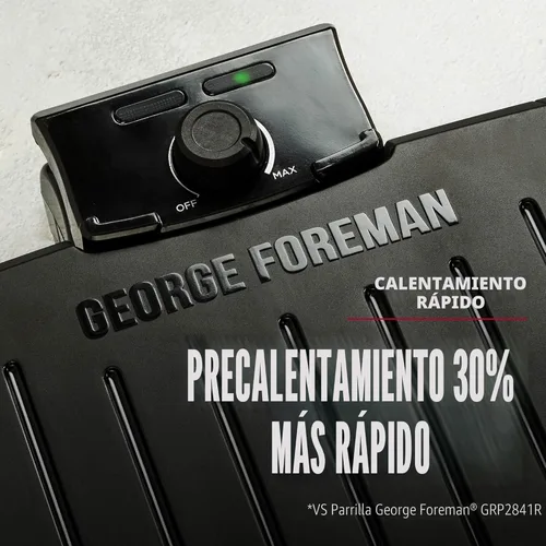 Miniatura 4 de Parrilla eléctrica de contacto sumergible GEORGE FOREMAN® Contact Submersible™, parrilla de 5 porciones - Control de temperatura ajustable, placas