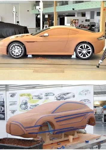 Miniatura 3 de Arcilla profesional de diseño automotriz, 31.75 oz de arcilla para esculpir a base de aceite que no se seca para modelos de automóviles, creación