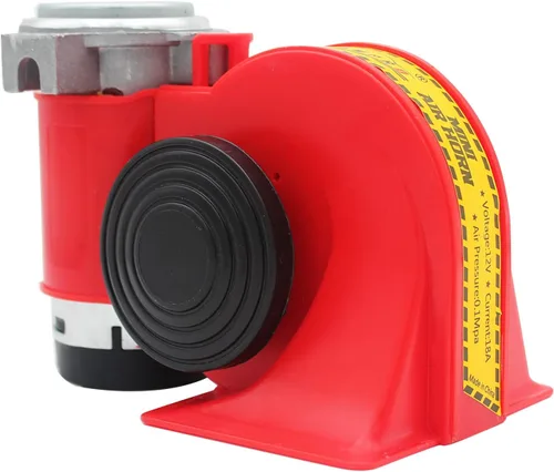 Miniatura 2 de GAMPRO Bocina de aire de coche compacta con bocina de camión compresor para cualquier motocicleta de vehículos de 12 V