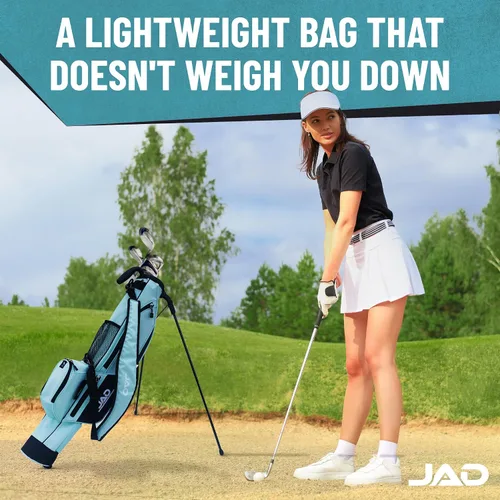 Miniatura 6 de Sunday - Bolsa de golf de alta calidad para todos los días con soporte para hombres, mujeres y mujeres, ultraligera, fácil de transportar bolsa