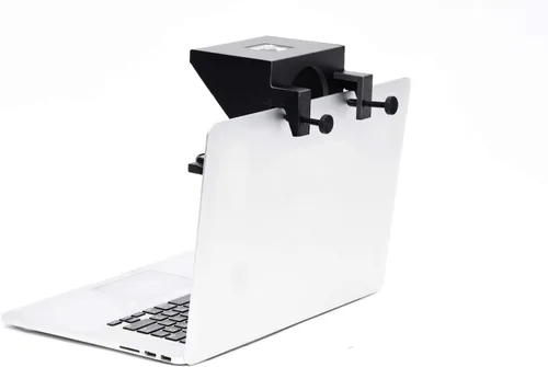 Miniatura 6 de El teleprompter personal compacto original para producción de video. No requiere estudio. Perfecto para réflex digital, cámaras web y cámaras