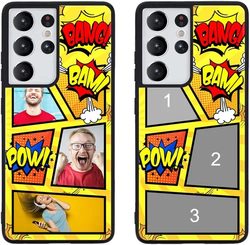 Miniatura 158 de Funda de teléfono personalizada para Samsung Galaxy S22+ / S22 Plus 5G, funda de TPU suave de vidrio templado antiarañazos personalizada con foto