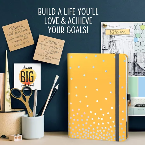 Miniatura 8 de Boxclever Press Planificador de objetivos: planificador semanal de lujo sin fecha para aumentar la productividad y lograr tus objetivos. Agenda