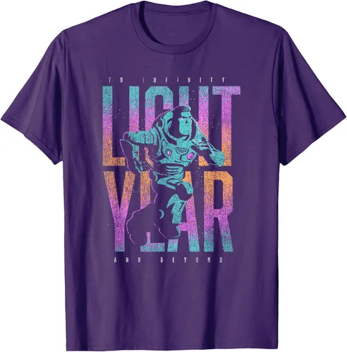 Miniatura 44 de Disney Pixar Lightyear Buzz Lightyear To Infinity And Beyond Camiseta, Negro