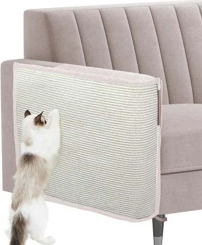 Miniatura 22 de Protector de Sofá contra Arañazos de Gato, 27.6" L*19.6" A Almohadilla Protectora de Muebles contra Arañazos de Gato Protector de Brazo de Sofá