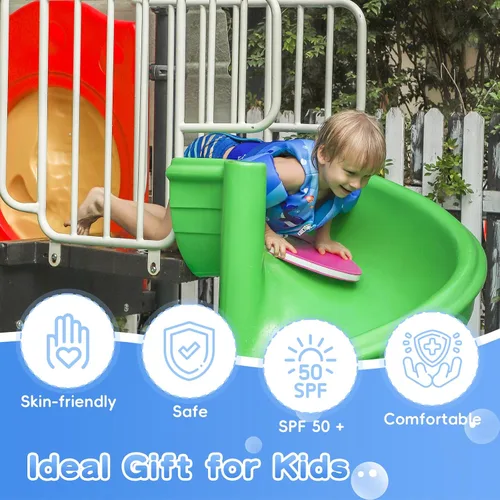 Miniatura 4 de Chaleco de natación para niños pequeños para niños de 20 a 44 libras, chaleco de entrenamiento de natación ajustable con correa de seguridad