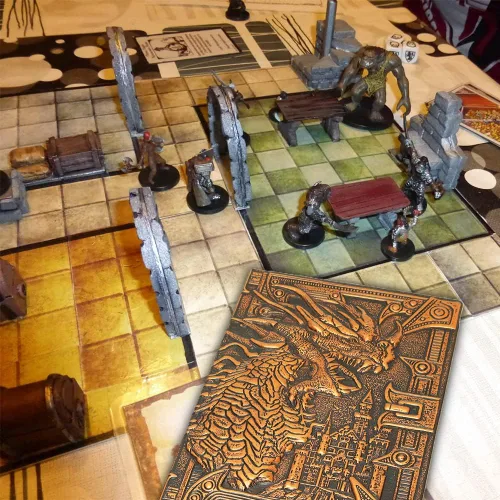 Miniatura 6 de Cuaderno de escritura de 3D Dragón DND, libro de cuero de fantasía D&D para regalos de Dungeons and Dragons, accesorios para amantes de RPG Nerdy DM