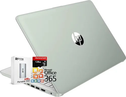 Miniatura 5 de HP Portátil delgado y ligero HD de 14 pulgadas, procesador Intel N150 (supera N4120), 8 GB de RAM, 256 GB de almacenamiento