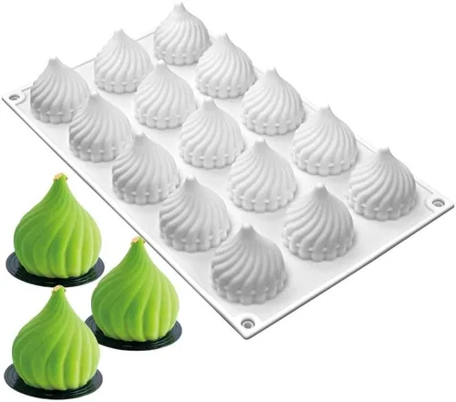 Miniatura 17 de Molde de silicona para chocolate con forma de corazón, accesorios para tartas, moldes de cocina, cubitos de hielo, galletas, pastelería, molde