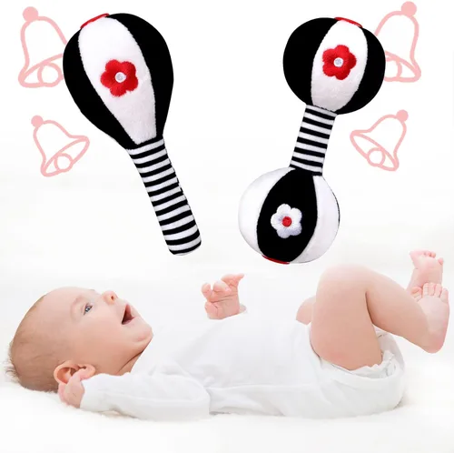 XIXILAND Sonajeros para bebés de 0 a 6 meses, juguetes para recién nacidos, juguetes para bebés de 0 a 6 meses, juguetes para bebés de 0 a 6 meses,
