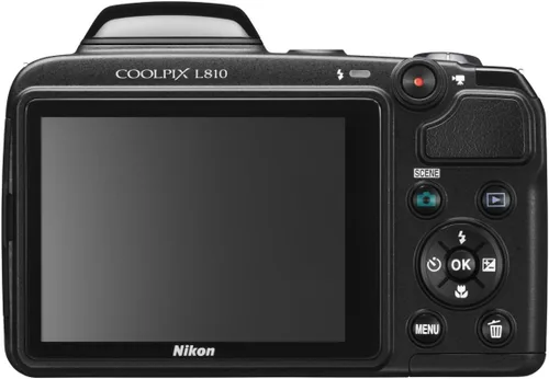 Miniatura 4 de Nikon COOLPIX L810 cámara digital de 16.1 megapixeles con aumento x26, lentes de vidrio NIKKOR ED y LCD de 3 pulgadas