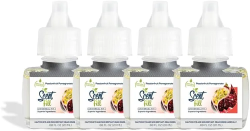 Miniatura 10 de Scent Fill Ambientador enchufable de pachulí de vainilla, 4 recambios de aceite perfumado