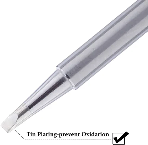 Miniatura 3 de Puntas de soldador 900M-T Punta de repuesto de hierro de soldadura Bits compatibles con Hakko, Radio Shack, Atten, Quick, Aoyue, Yihua, Estación