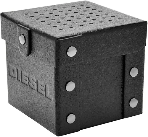Miniatura 4 de Diesel Mega Chief DZ4280 reloj de cuero marrón metalizado para hombre