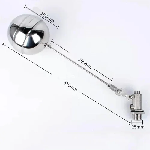 Miniatura 2 de 316 Stainless Steel Float Ball Valve 1/2" & 3/4" - Fully Automatic Water Level Switch -1pc(0.75inch)