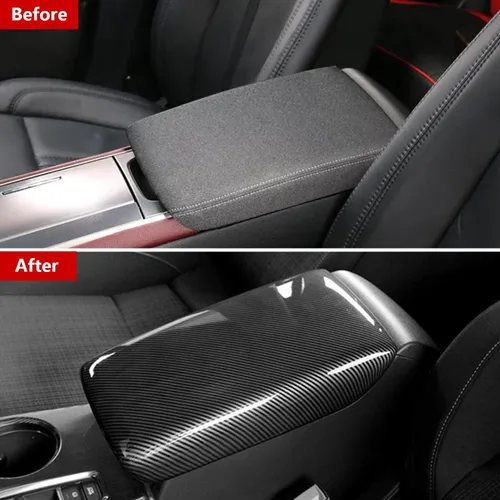 Miniatura 2 de Funda para reposabrazos para Honda Civic 2022 2023 de 11ª generación, organizador de almacenamiento de consola central, funda de asiento