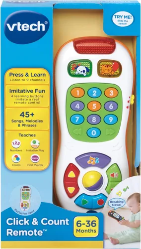 Miniatura 5 de VTech Control remoto, Click and Count, Edición limitada Blanco