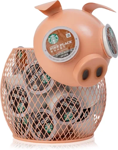 Miniatura 17 de Made Easy Kit Organizador de cápsulas de café – Decoración funcional de la barra de café para el hogar – Accesorios de almacenamiento de encimera