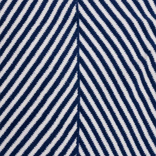 Miniatura 4 de Manta de chenilla para bebé, manta para niños pequeños, suave y afelpada, 40 x 30 pulgadas (NAVY STIPES)