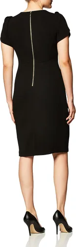 Miniatura 2 de Calvin Klein Women's Tulip Sleeved Above The Knee Sheath Dress