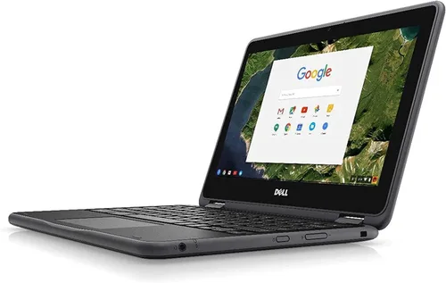 Miniatura 5 de Dell 2021 Chromebook convertible 2 en 1 con pantalla táctil de 11.6 pulgadas, procesador Intel Celeron de hasta 2.48 GHz, 4 GB Ram 16 GB SSD, HDMI