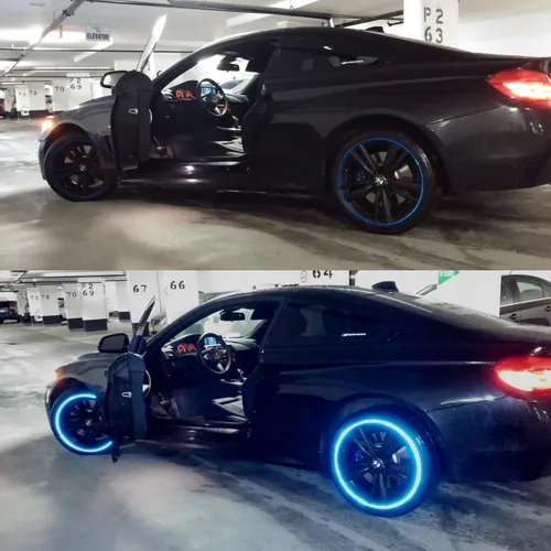 Miniatura 6 de Cinta reflectante azul de gran intensidad con derechos de autor de customTAYLOR33. Cinta de seguridad (Debes elegir el tamaño de la cinta), Azul