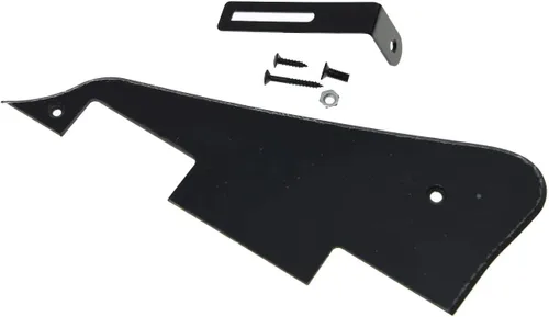 Miniatura 56 de KAISH Golpeador de guitarra LP blanco envejecido de 3 capas con soporte cromado para Epiphone Les Paul