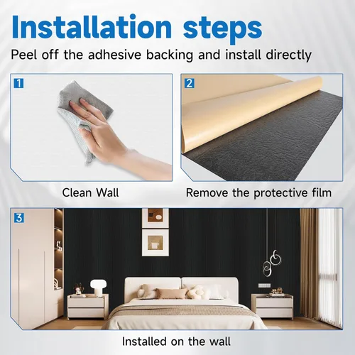 Miniatura 4 de Paneles acústicos grandes para pared, a prueba de sonido, paneles de amortiguación de sonido para decoración de pared y techos, 47.2 x 23.6 x 0.4