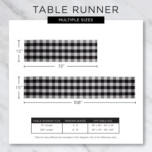 Miniatura 9 de DII Woven Basic - Camino de mesa Chevron de la colección de mesa, 15 x 72 pulgadas, gris