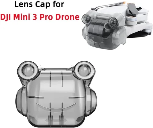 Miniatura 5 de Mini 3 Pro lente de cámara tapa len cubierta cardán sensor de visión cubierta protectora para DJI Mini 3 Pro Drone Accesorios (gris claro)