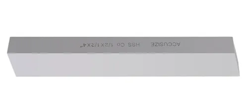 Miniatura 6 de Accusize Industrial Tools 1/2 x 1/2 x 4 pulg. (Ancho por Altura por TOL) Broca de herramienta HSS+5% M35 Cobalto para torno, 5095-0032