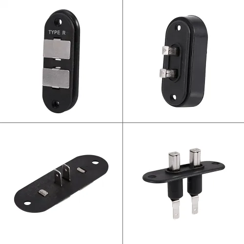 Miniatura 9 de Fydun - Interruptor de puerta corrediza, kit de interruptor de bloqueo de puerta deslizante para auto, camión, camioneta, alarma, sistemas