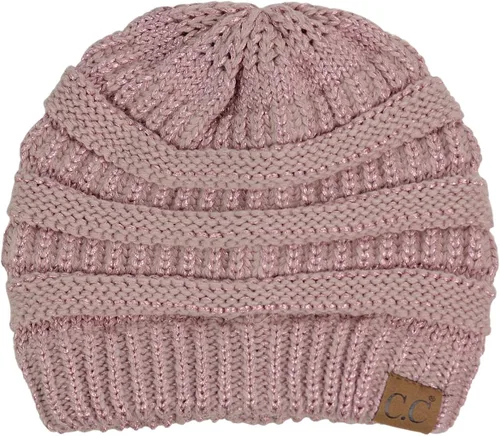 Miniatura 120 de C.C Trendy Warm Chunky Soft Stretch Cable Knit Beanie