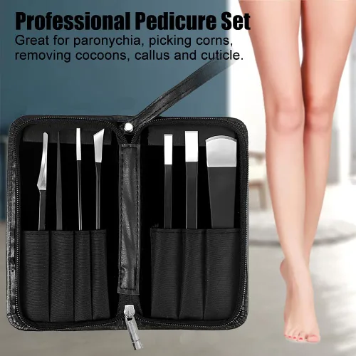 Miniatura 6 de Cuchillo profesional para callos y pedicura, cuchillo de pedicura para pies encarnados, cuchillos para cutículas, herramientas para el cuidado